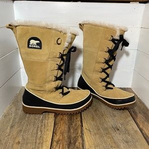 SOREL Tivoli II High Lace Up Winter Boots - Size 9